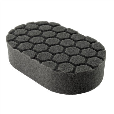 Hex-Logic Medium Cutting Hand Applicator Pad, Black (3 x 6 x 1 Inch)