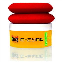 E-ZYME Natures Finest Paste Wax-(8oz)+ 2 WAX+ DRESSING Applicators W-APS / UFO APPLICATORS, 1 Kit