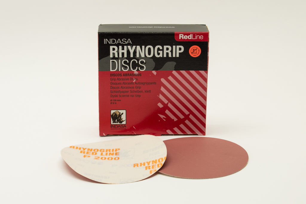 Sandpaper, 2000g, Velcro, 6" 50count box