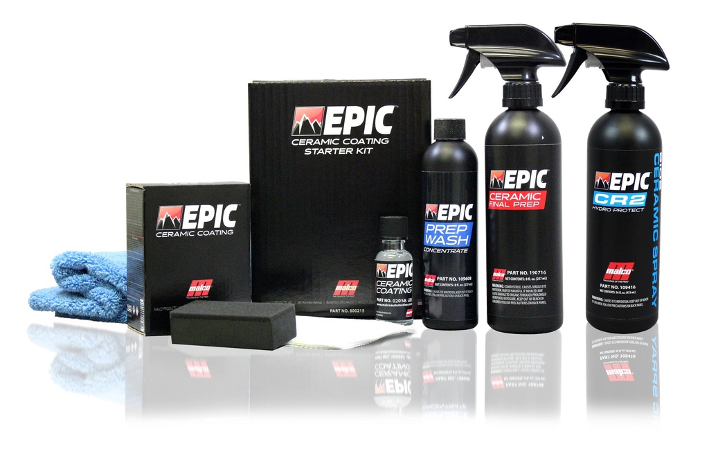 Malco EPIC™ Ceramic Coating Starter Kit W/ CR2 Ceramic Spray