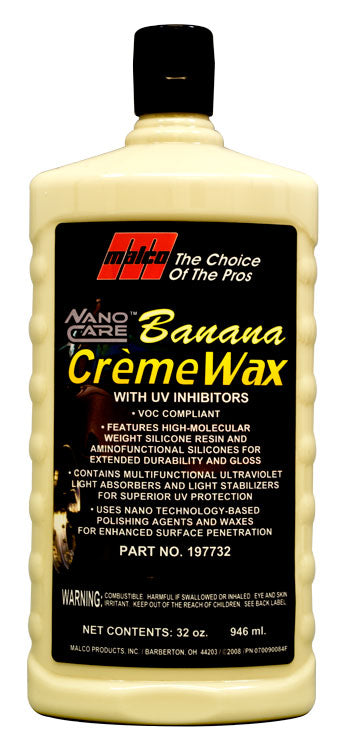 Malco Nano Care™ Banana Creme Wax