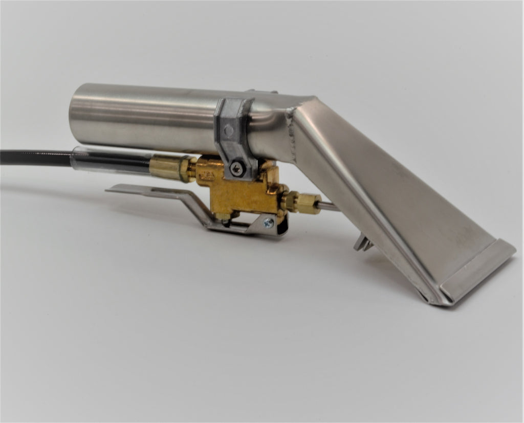 3-1/2" Detailer Wand, All Steel, Brass Valve, whip hose and QC