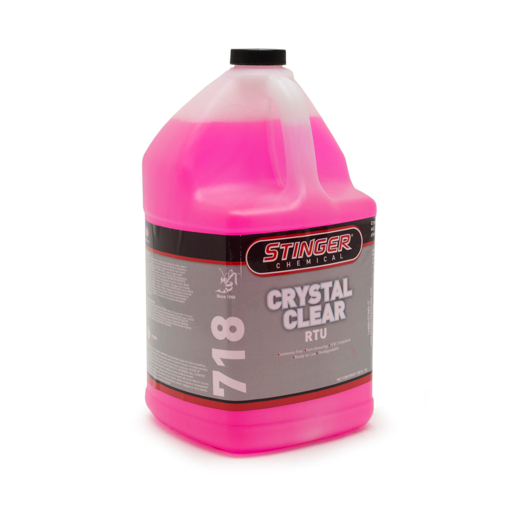 Stinger Crystal Clear Pink Glass