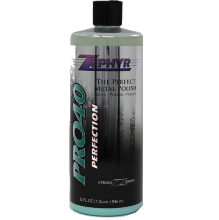 Zephyr Pro-40 Perfection Metal Polish 32oz