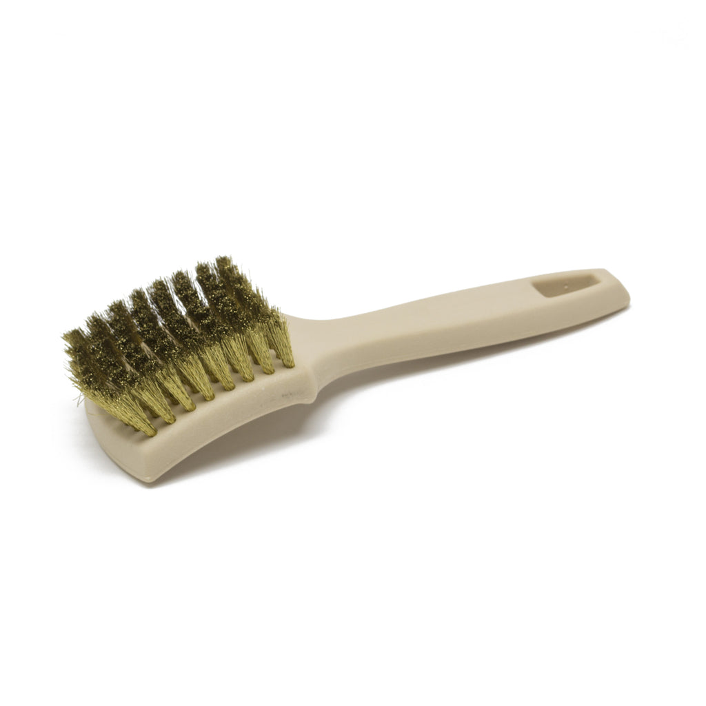 Brass Bristle Tire Brush