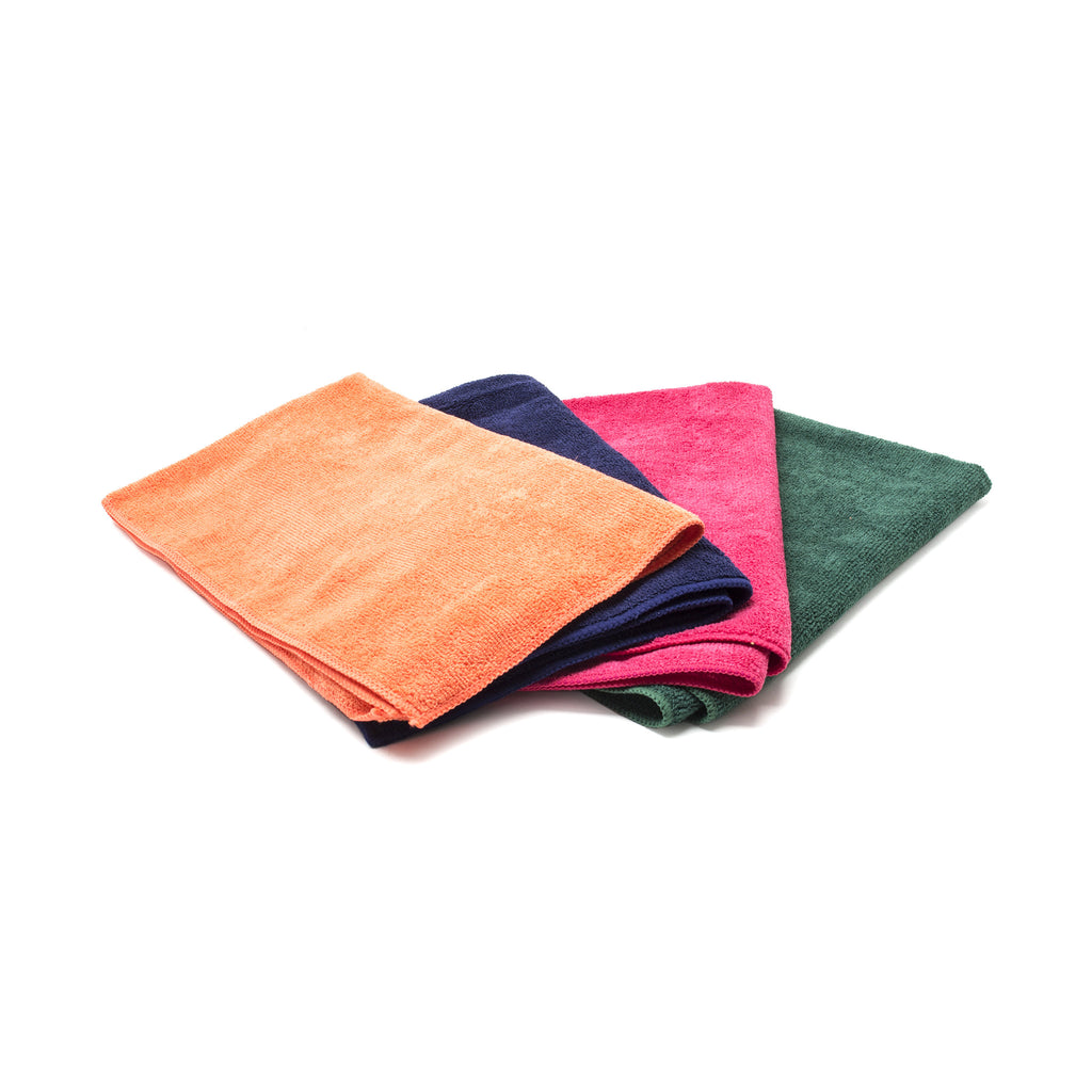 Large General Purpose Microfiber Towel, Forest Green 16 x 27