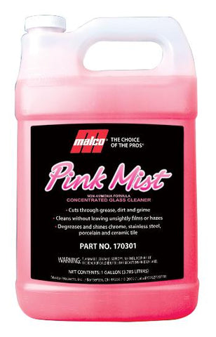 Malco Pink Mist™ Concentrate Glass Cleaner