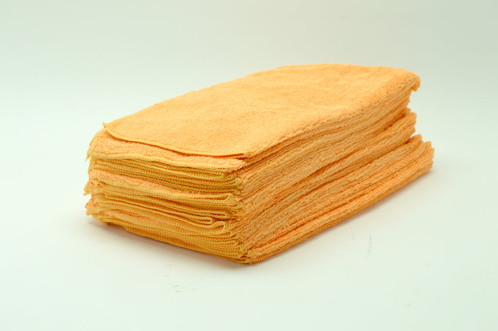 Micro Fiber Towel, Orange, 16x16, 36pack