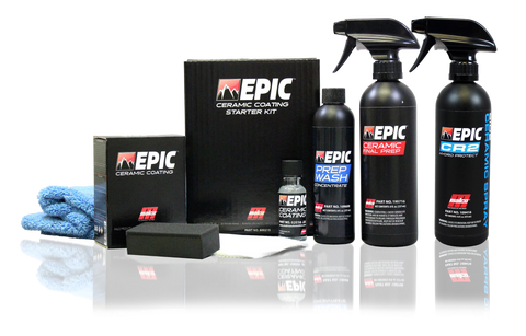 Malco EPIC™ Ceramic Coating Starter Kit W/ CR2 Ceramic Spray