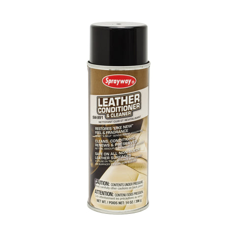 Sprayway Leather Cleaner and Conditioner