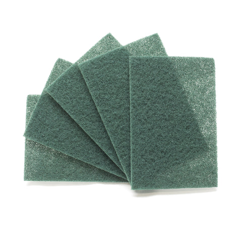Green Scuff Pads-6"x9"-10 Pads/Pack